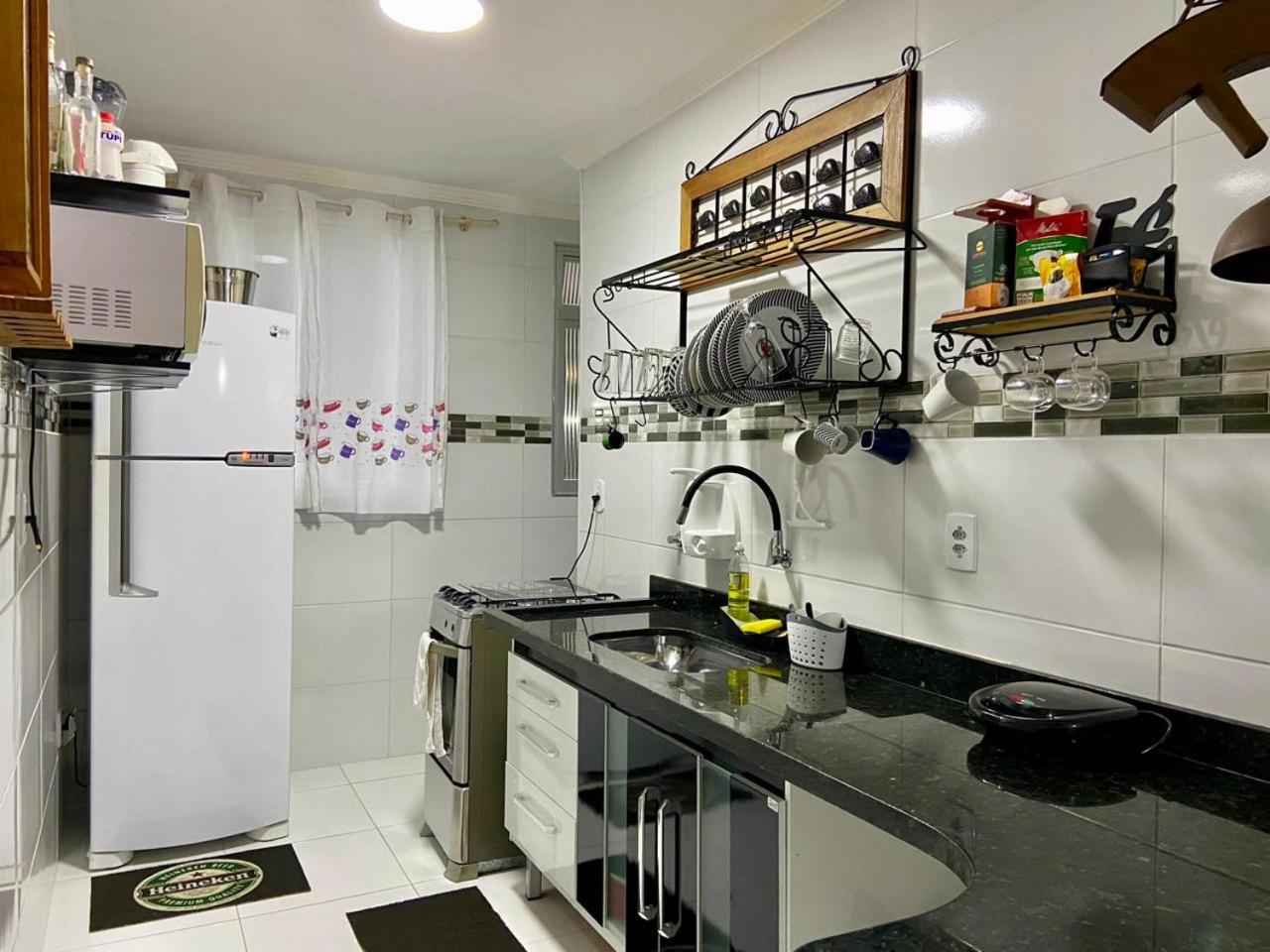 Apartamento Caragua - 3min Da Prainha Com Piscina E Churrasqueira Caraguatatuba